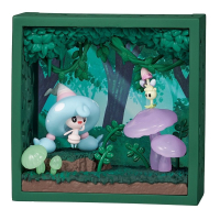 Officiële Pokemon re-ment figures Deep Woods Pokémon Frame